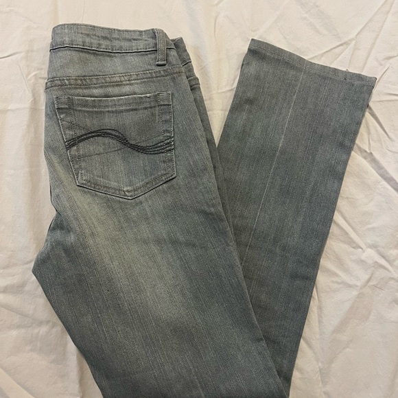 Boston Proper Straight Leg Gray Jeans Women’s Size 2 - Picture 1 of 9
